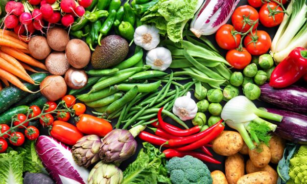 LAS 5 VERDURAS MÁS COLORIDAS Y SUS PROPIEDADES