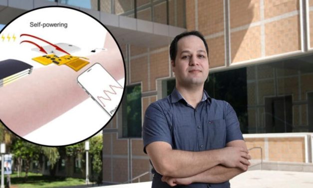 Una pulsera inteligente monitorea la salud sin necesidad de batería