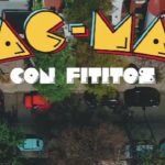 Seis Fititos, un drone y la mejor recreación de un Pac-Man en la vida real sorprendieron a las calles de CABA