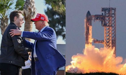 Con Donald Trump como testigo, Elon Musk lanzó un nuevo vuelo de prueba de Space X