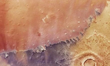 Marte es más que rojo: la Agencia Europea fotografió regiones violetas, naranjas y amarillas en el planeta