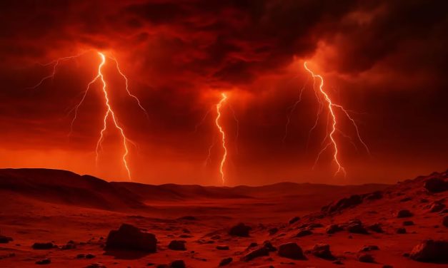 La NASA reveló por primera vez cómo suenan los truenos durante una tormenta en Marte