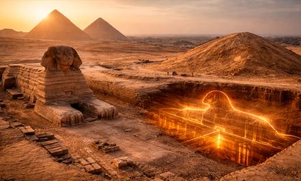Con un radar satelital, científicos descubrieron una segunda esfinge enterrada en Egipto